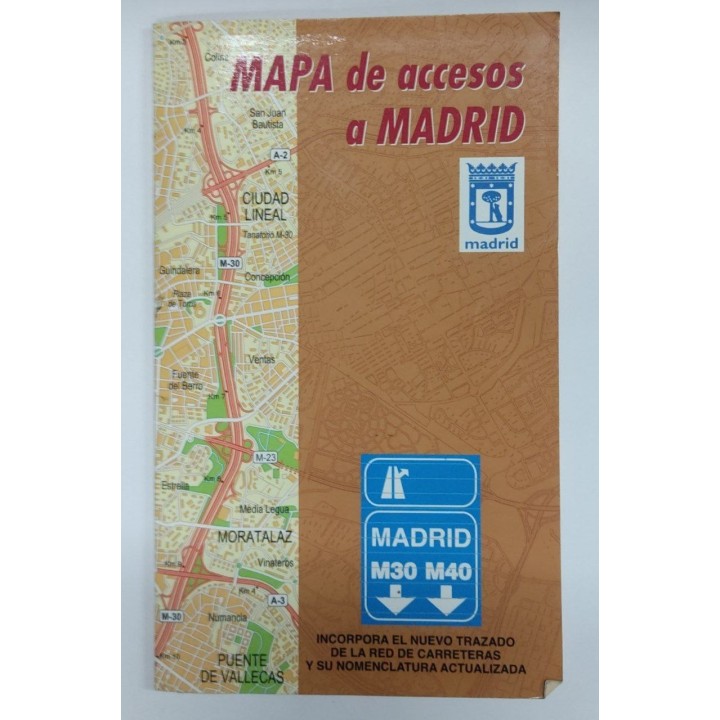 Mapa de Accesos a Madrid